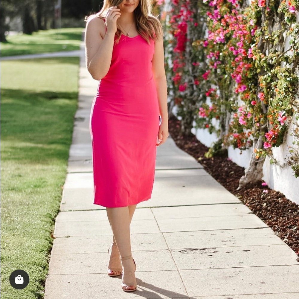 NWT Hot Pink Sheath Dress
